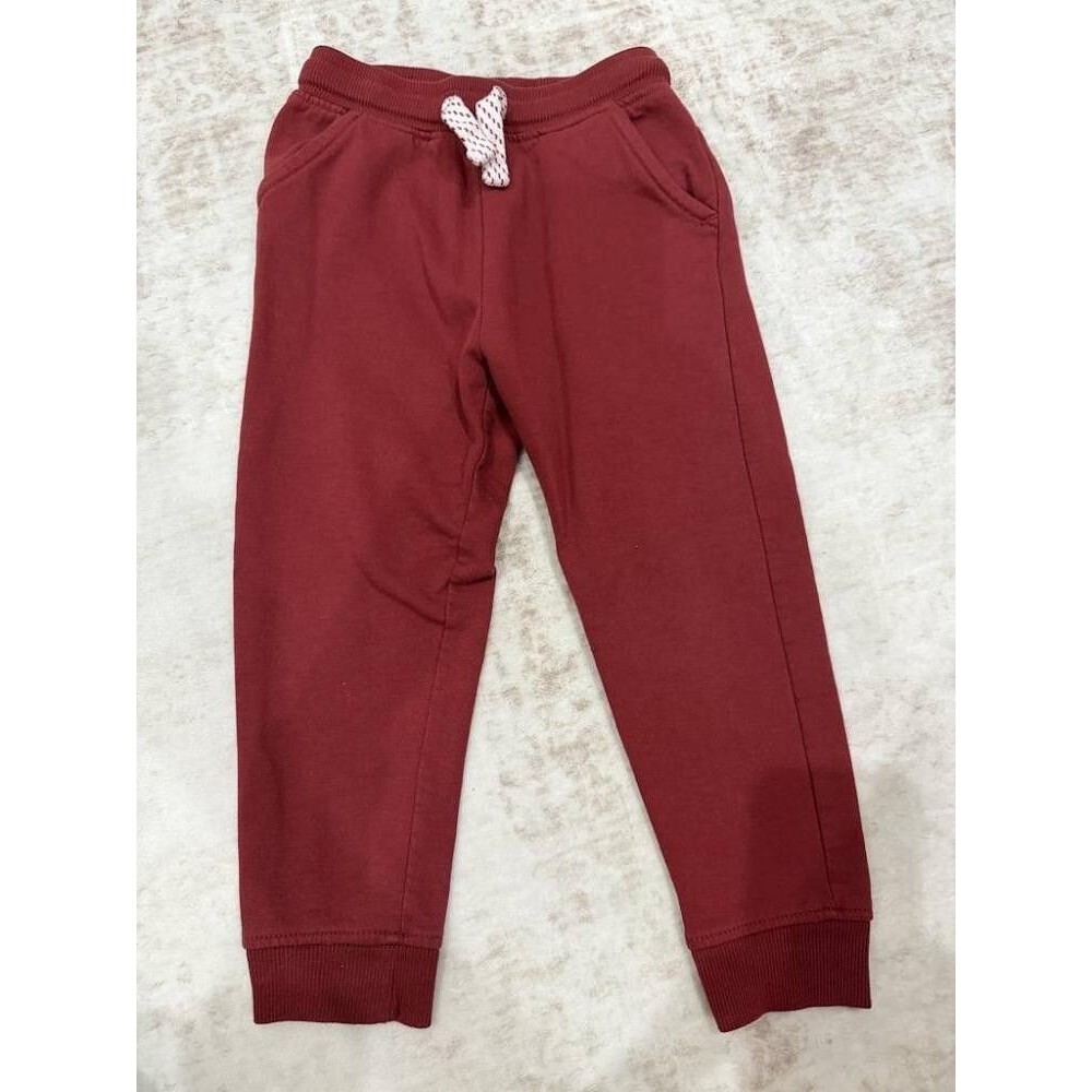 Tommy Bahama Toddler 4T Burgundy Fleece Joggers Sweatpants